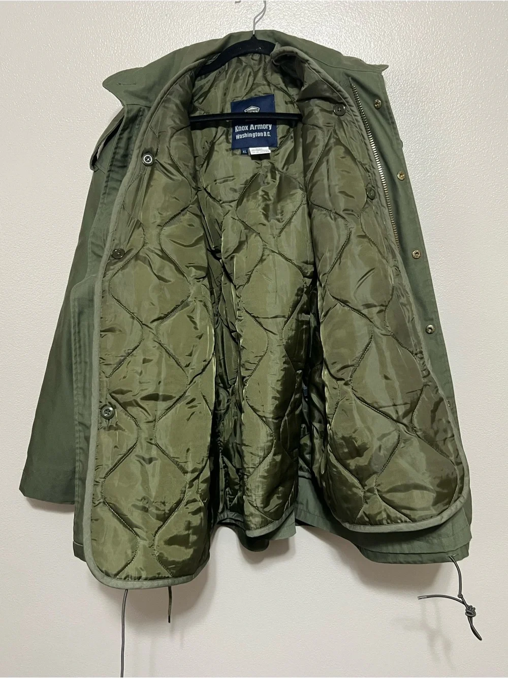 Vintage 1971 US Army M-65 Cold Weather Field Coat Know Armory Styles XLarge